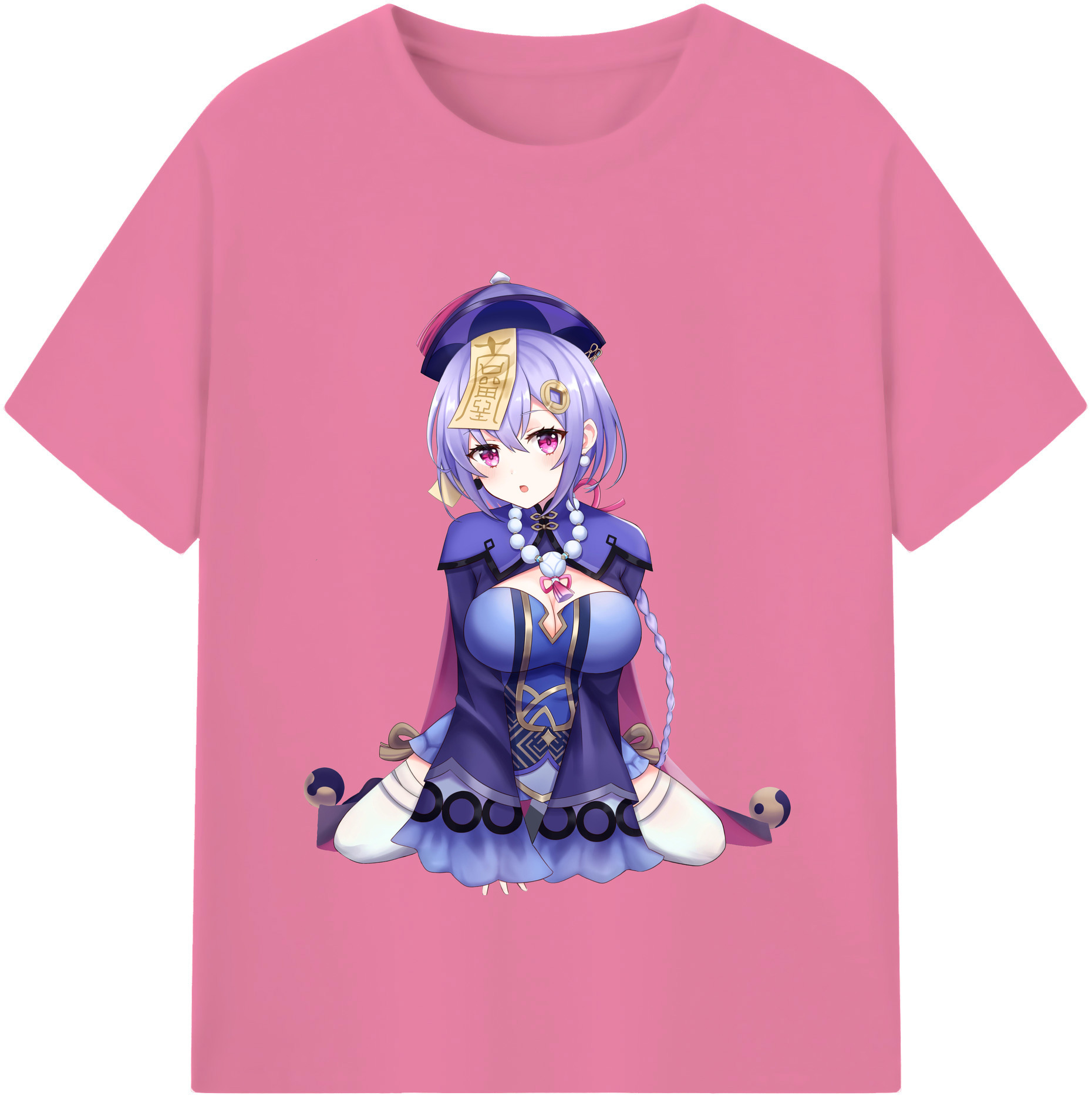 げんし神 七七 なな  genshin Nana 綿100％半袖Tシャツ（フロントプリント）